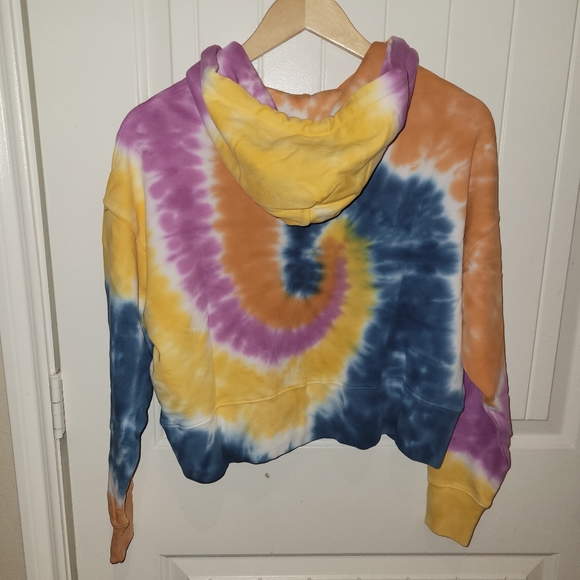🆕 DAYDREAMER double trouble bright colored tie dye hoodie size xs/small - Picture 7 of 7